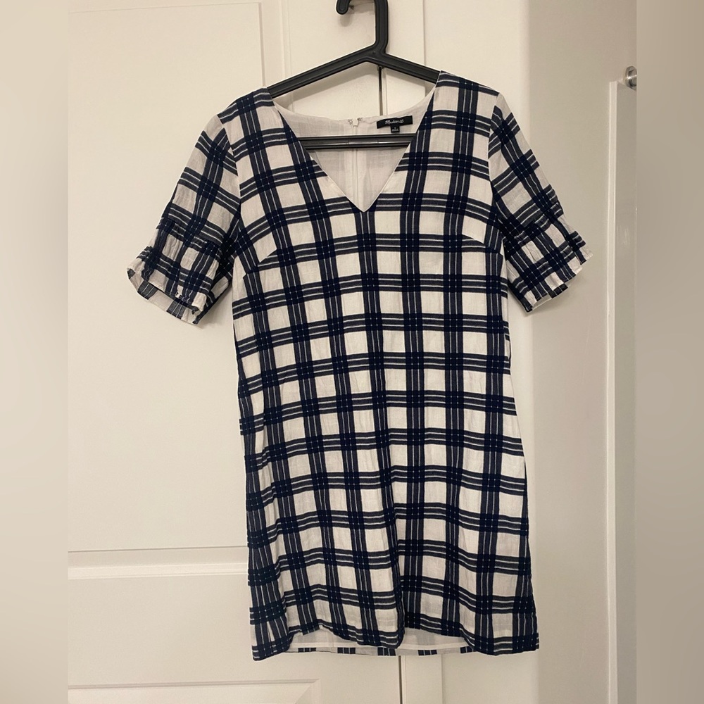 Madewell Blue & White Striped Dress Size 4